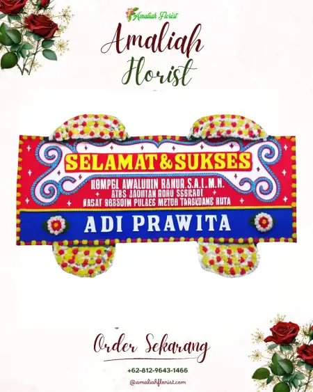 Papan Bunga Ucapan Selamat Kuripan Yosorejo